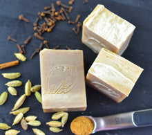Load image into Gallery viewer, Winter Spice and Goatmilk Body Soap | Coconut-Free