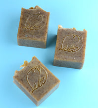 Load image into Gallery viewer, Bay Rum Exfoliating Goatmilk Body Soap | Coconut-Free