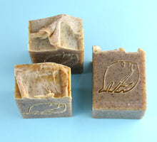 Load image into Gallery viewer, Bay Rum Exfoliating Goatmilk Body Soap | Coconut-Free