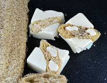 Load image into Gallery viewer, Goatmilk Loofah Scrubby soap with | Coconut-Free | Unscented