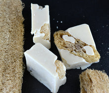 Load image into Gallery viewer, Goatmilk Loofah Scrubby soap with | Coconut-Free | Unscented