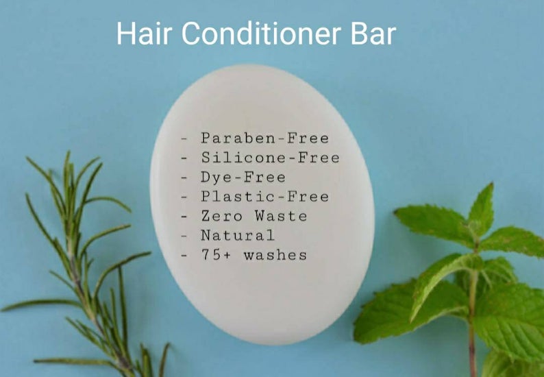 Organic Argan Oil Hair Conditioner Bar with Pro Vitamin B5 CoconutF