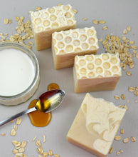 Load image into Gallery viewer, Unscented Oat + Goat's Milk + Honey Body Soap | Coconut-Free