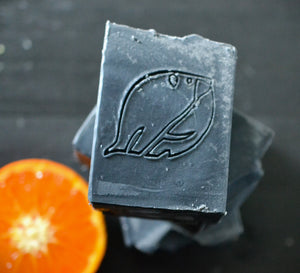 Citrus Charcoal body soap | Coconut-Free | Vegan