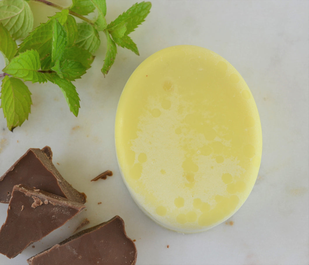 Chocolate Mint Organic Butter Bar | Shower & Bath Treatment