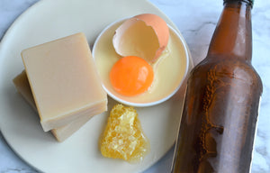 BEER EGGS HONEY Shampoo Bar || For all hair types and best for dry hair