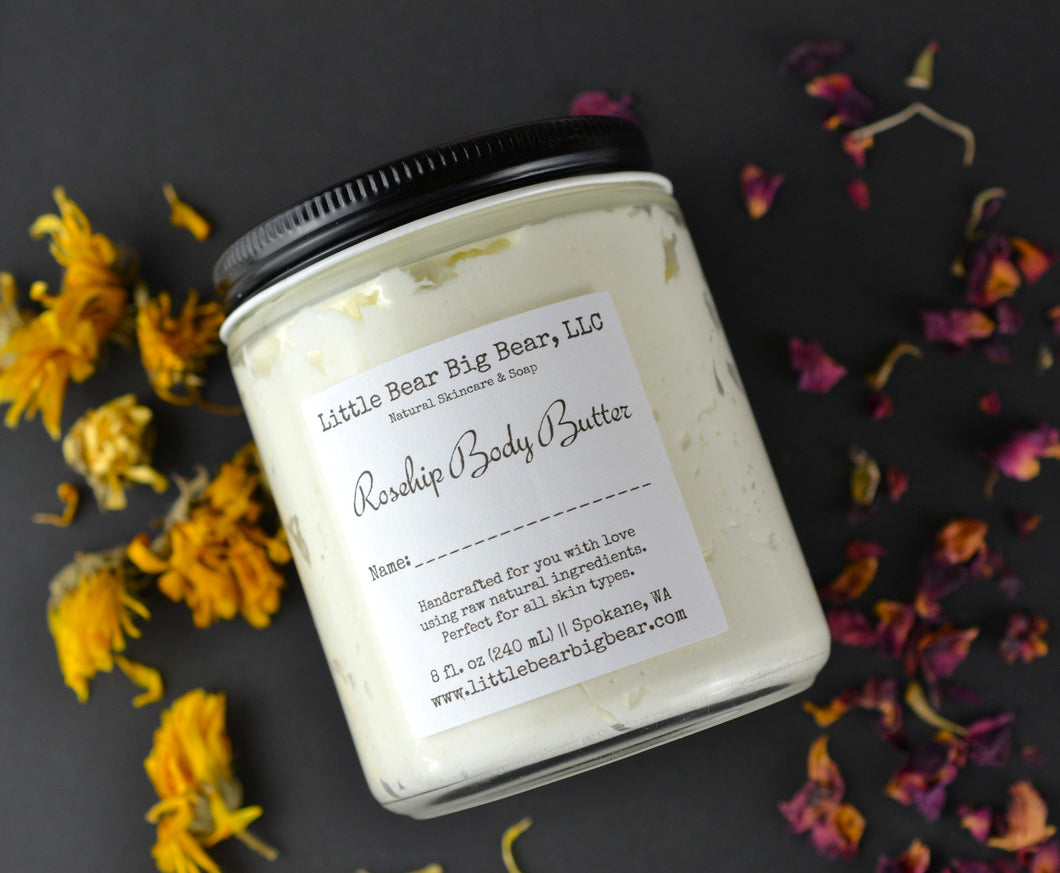 Rosehip Body Butter | Creamy & Buttery