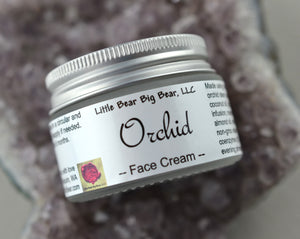 ORCHID CREAM Facial Moisturizer || For all skin types and ideal for dry skin